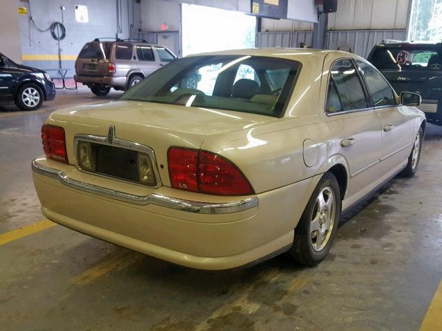 1LNHM86S71Y702586 - 2001 LINCOLN LS 奶油色 照片 4