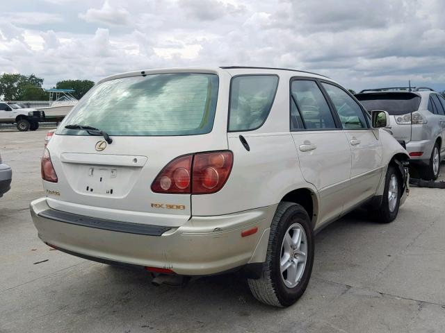 JT6HF10U1Y0137302 - 2000 LEXUS RX 300 TWO TONE photo 4