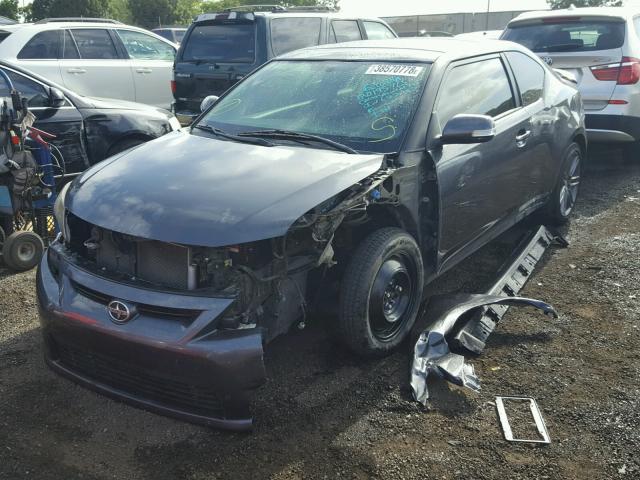 JTKJF5C75B3000191 - 2011 TOYOTA SCION TC გრაფიტი ფოტო 2