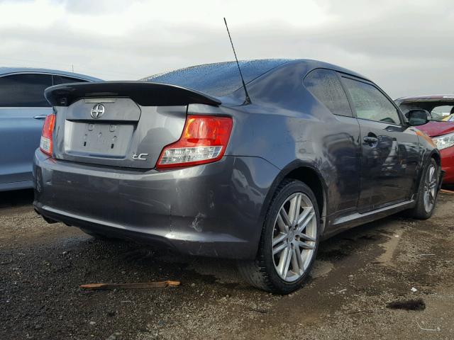 JTKJF5C75B3000191 - 2011 TOYOTA SCION TC გრაფიტი ფოტო 4