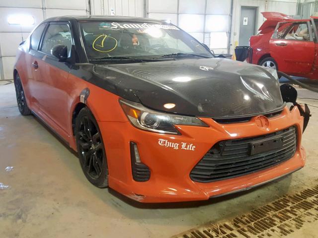 JTKJF5C7XFJ008434 - 2015 TOYOTA SCION TC ორფეროვანი ფოტო 1