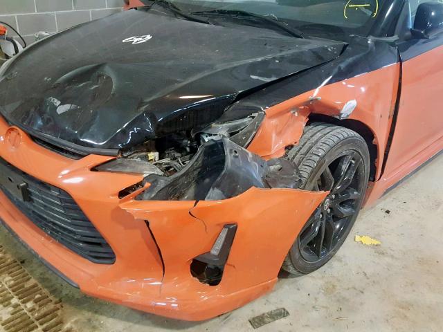 JTKJF5C7XFJ008434 - 2015 TOYOTA SCION TC ორფეროვანი ფოტო 9