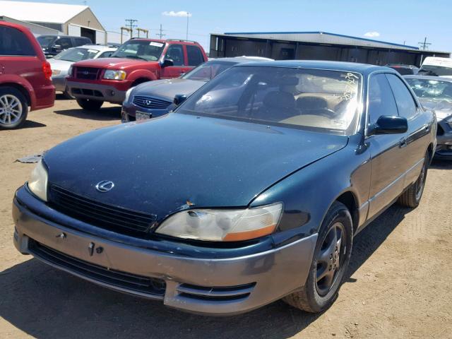 JT8GK13T3R0053713 - 1994 LEXUS ES 300 GREEN photo 2