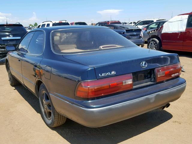 JT8GK13T3R0053713 - 1994 LEXUS ES 300 GREEN photo 3