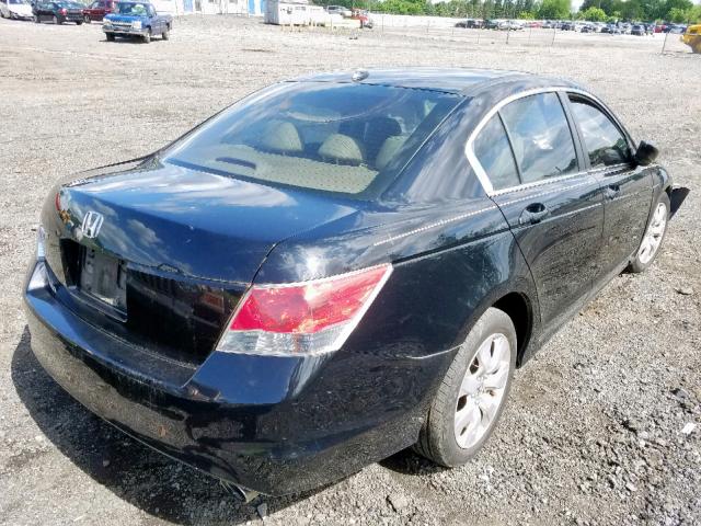 1HGCP2F8XAA164886 - 2010 HONDA ACCORD EXL BLACK photo 4