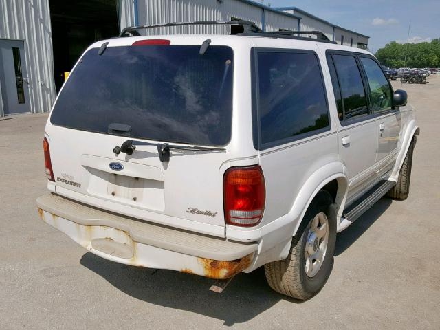 1FMDU75E9YZB56978 - 2000 FORD EXPLORER L WHITE photo 4