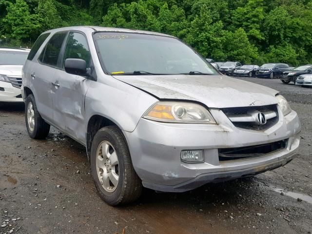 2HNYD182X4H501797 - 2004 ACURA MDX SILVER photo 1