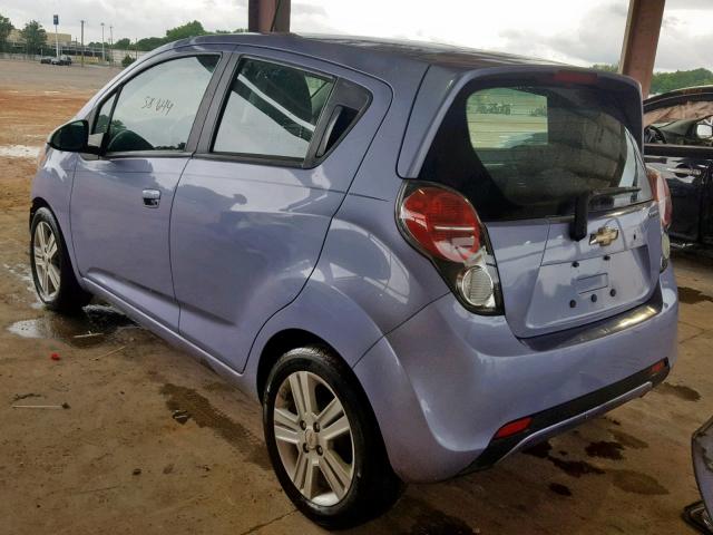 KL8CB6S96FC714253 - 2015 CHEVROLET SPARK LS PURPLE photo 3