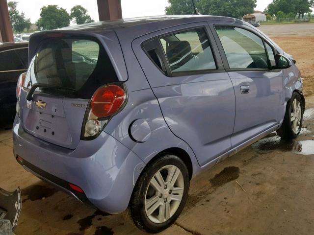 KL8CB6S96FC714253 - 2015 CHEVROLET SPARK LS PURPLE photo 4