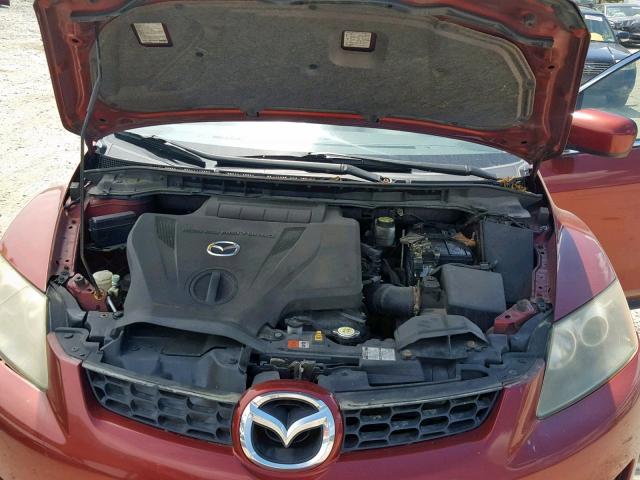 JM3ER29L670107219 - 2007 MAZDA CX-7 RED photo 7