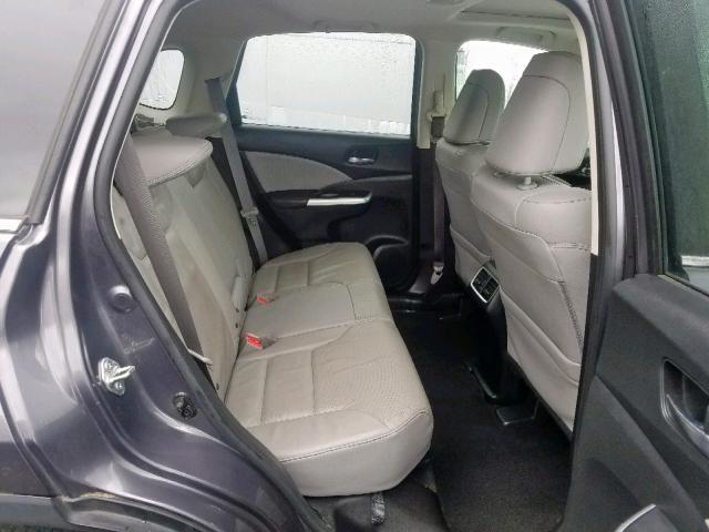 2HKRM4H71GH622396 - 2016 HONDA CR-V EXL GRAY photo 6