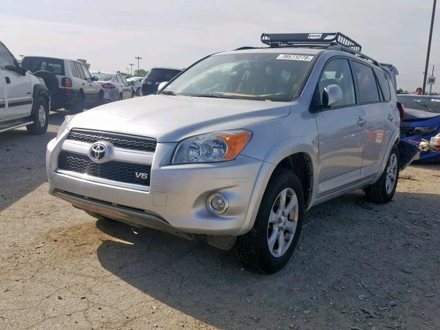 2T3DK4DV0BW064059 - 2011 TOYOTA RAV4 LIMIT SILVER photo 2