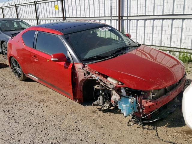 JTKJF5C75GJ025711 - 2016 TOYOTA SCION TC 红色 照片 1