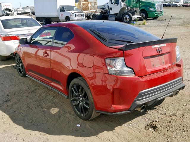 JTKJF5C75GJ025711 - 2016 TOYOTA SCION TC 红色 照片 3