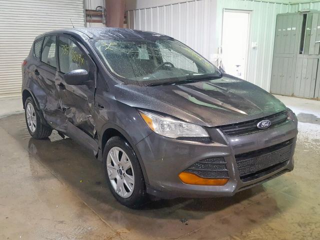 1FMCU0F7XGUB93536 - 2016 FORD ESCAPE S GRAY photo 1