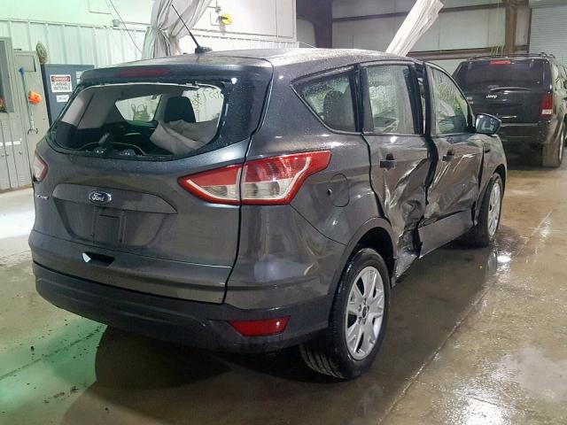 1FMCU0F7XGUB93536 - 2016 FORD ESCAPE S GRAY photo 4