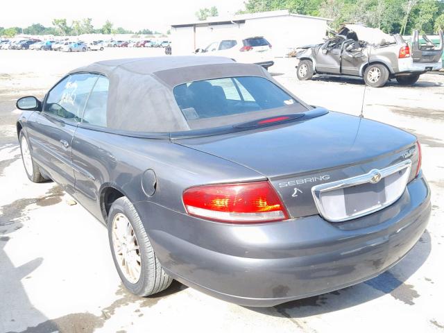 1C3EL55R45N567330 - 2005 CHRYSLER SEBRING TO SILVER photo 3