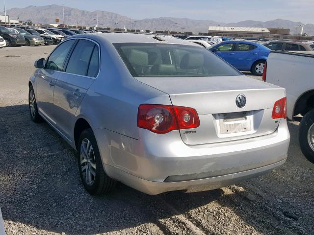 3VWST71K46M771315 - 2006 VOLKSWAGEN JETTA TDI SILVER photo 3