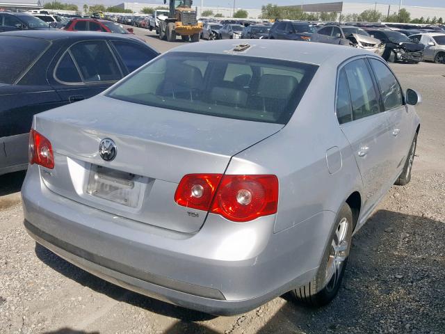 3VWST71K46M771315 - 2006 VOLKSWAGEN JETTA TDI SILVER photo 4