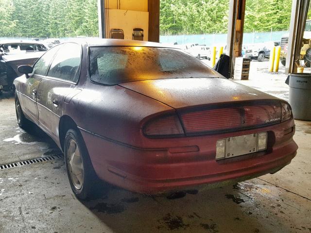 1G3GR62CXS4139353 - 1995 OLDSMOBILE AURORA MAROON photo 3