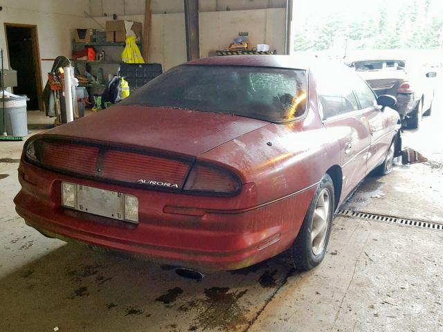 1G3GR62CXS4139353 - 1995 OLDSMOBILE AURORA MAROON photo 4