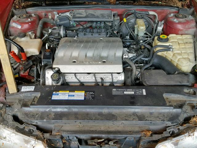 1G3GR62CXS4139353 - 1995 OLDSMOBILE AURORA MAROON photo 7