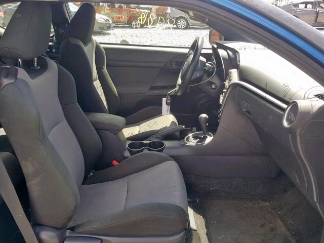 JTKJF5C7XE3073898 - 2014 TOYOTA SCION TC ლურჯი ფოტო 5