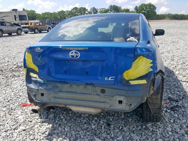 JTKJF5C7XE3073898 - 2014 TOYOTA SCION TC ლურჯი ფოტო 9