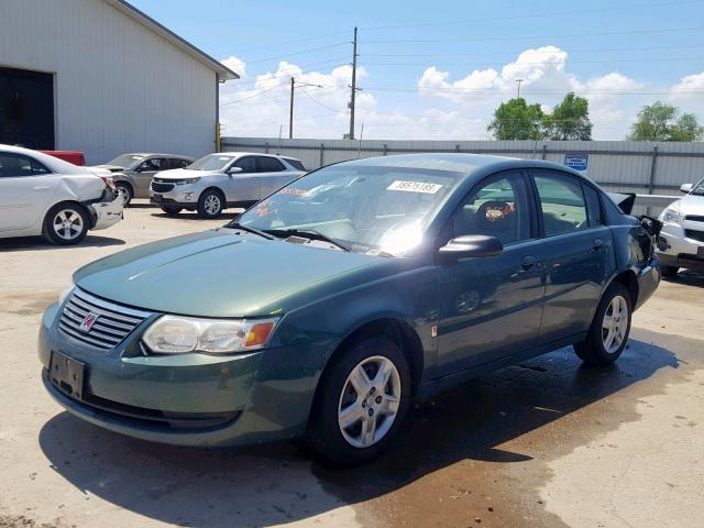 1G8AJ55FX7Z146501 - 2007 SATURN ION LEVEL GREEN photo 2