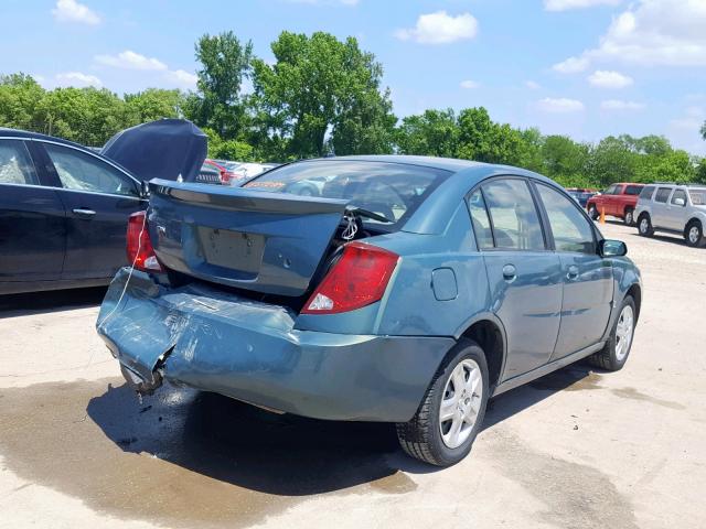 1G8AJ55FX7Z146501 - 2007 SATURN ION LEVEL GREEN photo 4