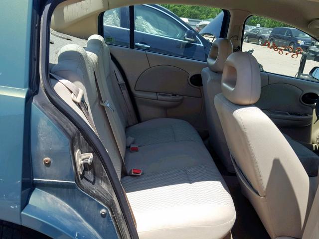 1G8AJ55FX7Z146501 - 2007 SATURN ION LEVEL GREEN photo 6