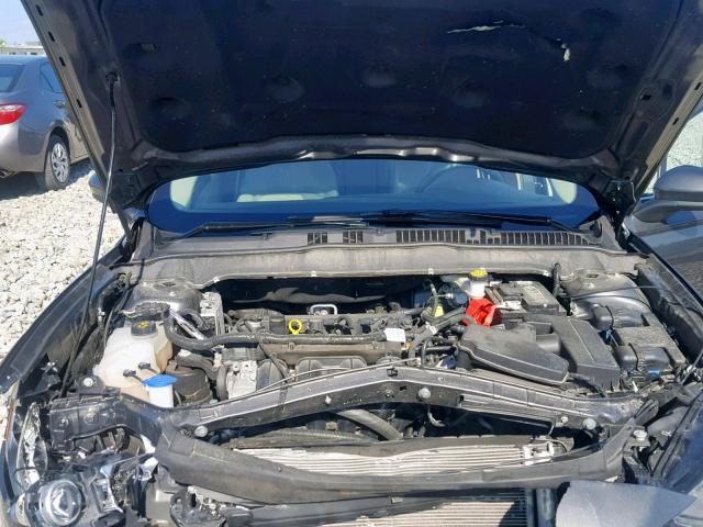 3FA6P0H72JR146222 - 2018 FORD FUSION SE SILVER photo 7