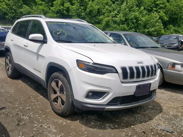 1C4PJMDX8KD351129 - 2019 JEEP CHEROKEE L WHITE photo 1