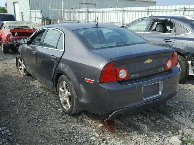 1G1ZB5E09AF256863 - 2010 CHEVROLET MALIBU LS 灰色 照片 3