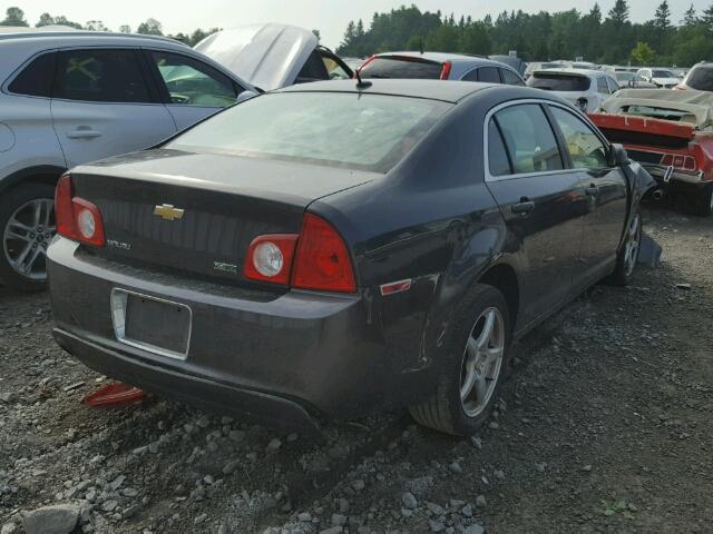 1G1ZB5E09AF256863 - 2010 CHEVROLET MALIBU LS 灰色 照片 4