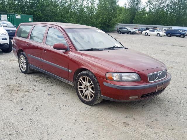 YV1SW53D312031939 - 2001 VOLVO V70 T5 TUR MAROON photo 1