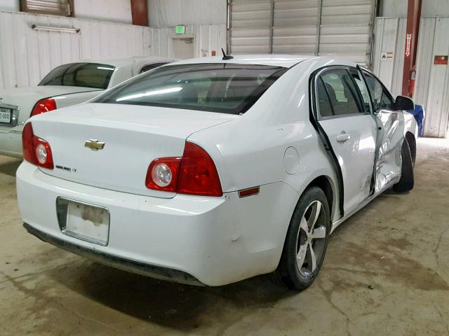 1G1ZC5E18BF353740 - 2011 CHEVROLET MALIBU 1LT WHITE photo 4