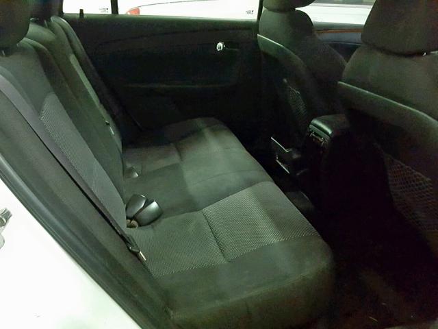 1G1ZC5E18BF353740 - 2011 CHEVROLET MALIBU 1LT WHITE photo 6