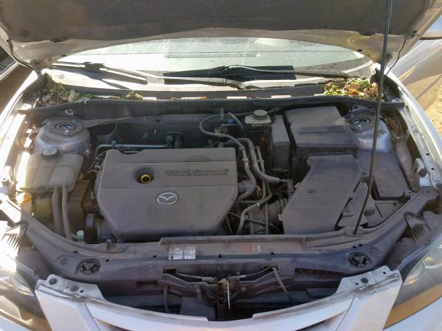 JM1BK323381816671 - 2008 MAZDA 3 S SILVER photo 7