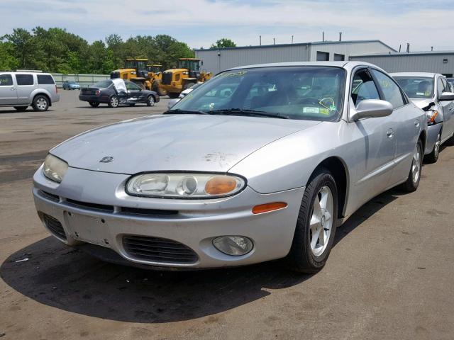 1G3GR64H924105784 - 2002 OLDSMOBILE AURORA SILVER photo 2