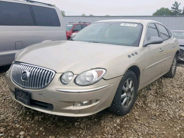 2G4WD582491215539 - 2009 BUICK LACROSSE C TAN photo 2