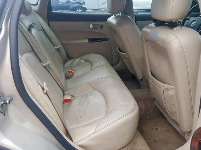 2G4WD582491215539 - 2009 BUICK LACROSSE C TAN photo 6