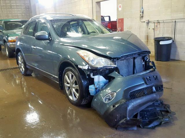 JNKAJ09F78M357879 - 2008 INFINITI EX35 BASE GRAY photo 1