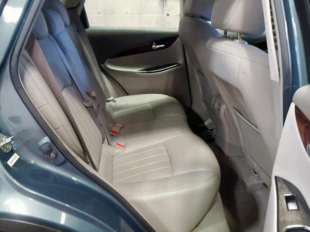 JNKAJ09F78M357879 - 2008 INFINITI EX35 BASE GRAY photo 6