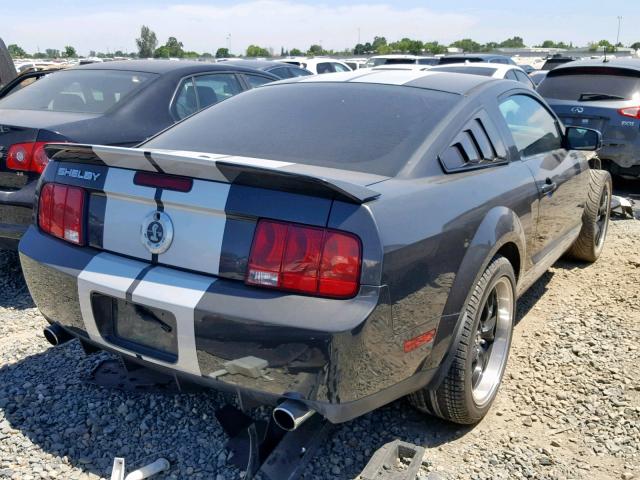 1ZVHT88S575364939 - 2007 FORD MUSTANG SH GRAY photo 4