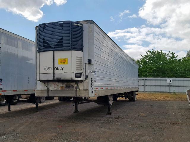 1UYVS25391M481828 - 2001 UTILITY TRAILER WHITE photo 2