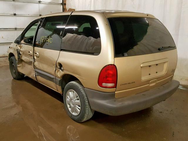 2C4GJ45G8YR753155 - 2000 CHRYSLER VOYAGER SE BROWN photo 3