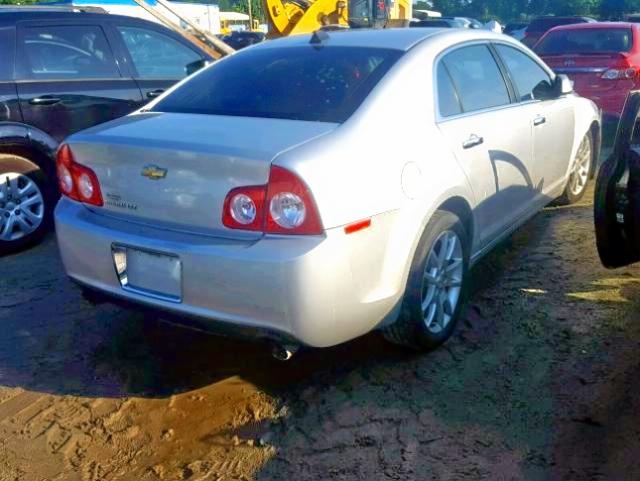 1G1ZG5E76CF111538 - 2012 CHEVROLET MALIBU LTZ 银色 照片 4
