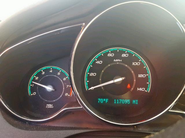 1G1ZG5E76CF111538 - 2012 CHEVROLET MALIBU LTZ 银色 照片 8