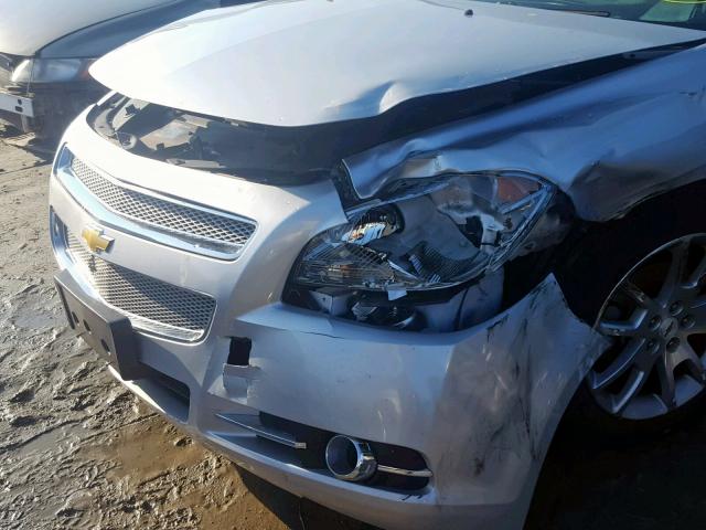 1G1ZG5E76CF111538 - 2012 CHEVROLET MALIBU LTZ 银色 照片 9
